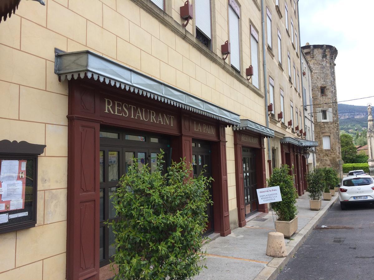 Logis Hotel Restaurant De La Paix Lodève Kültér fotó